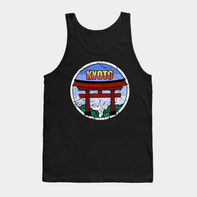 Kyoto Japan Tank Top by Mandra